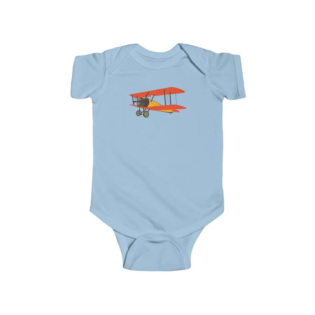 Vintage Airplane Infant Bodysuit - Kids clothes - Pilot gifts - WWII warbird t-shirt