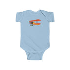Vintage Airplane Infant Bodysuit - Kids clothes - Pilot gifts - WWII warbird t-shirt