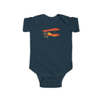 Vintage Airplane Infant Bodysuit - Kids clothes - Pilot gifts - WWII warbird t-shirt