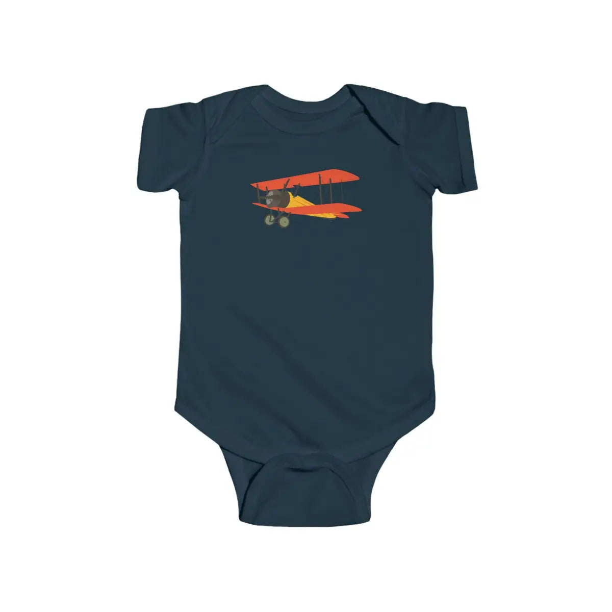 Vintage Airplane Infant Bodysuit - Kids clothes - Pilot gifts - WWII warbird t-shirt