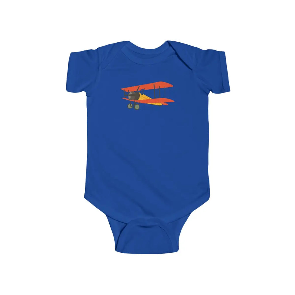 Vintage Airplane Infant Bodysuit - Kids clothes - Pilot gifts - WWII warbird t-shirt