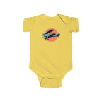 Vintage Biplane Baby Bodysuit - Kids clothes - Pilot gifts - WWII warbird t-shirt