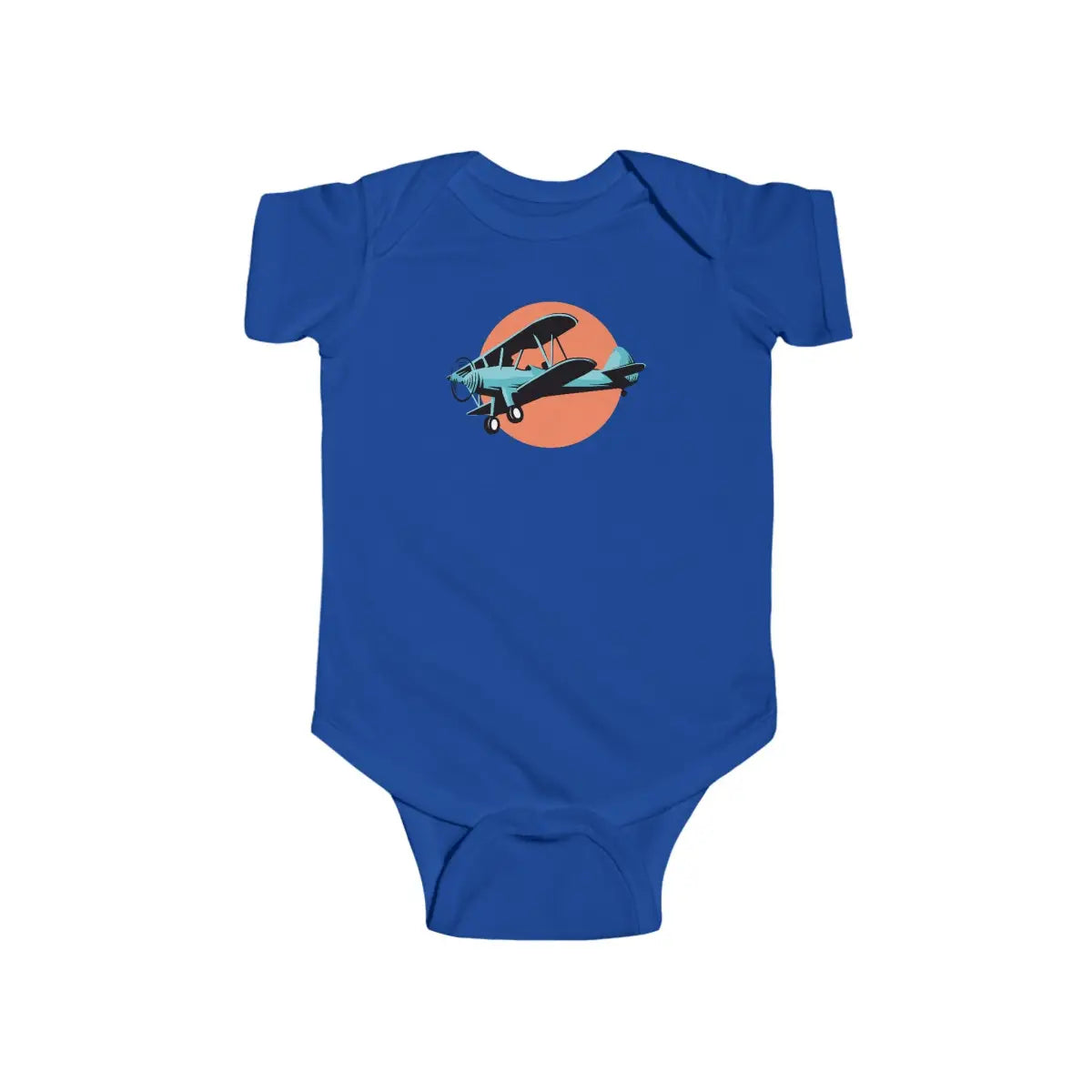 Vintage Biplane Baby Bodysuit - Kids clothes - Gifts for pilots - Aviation apparel