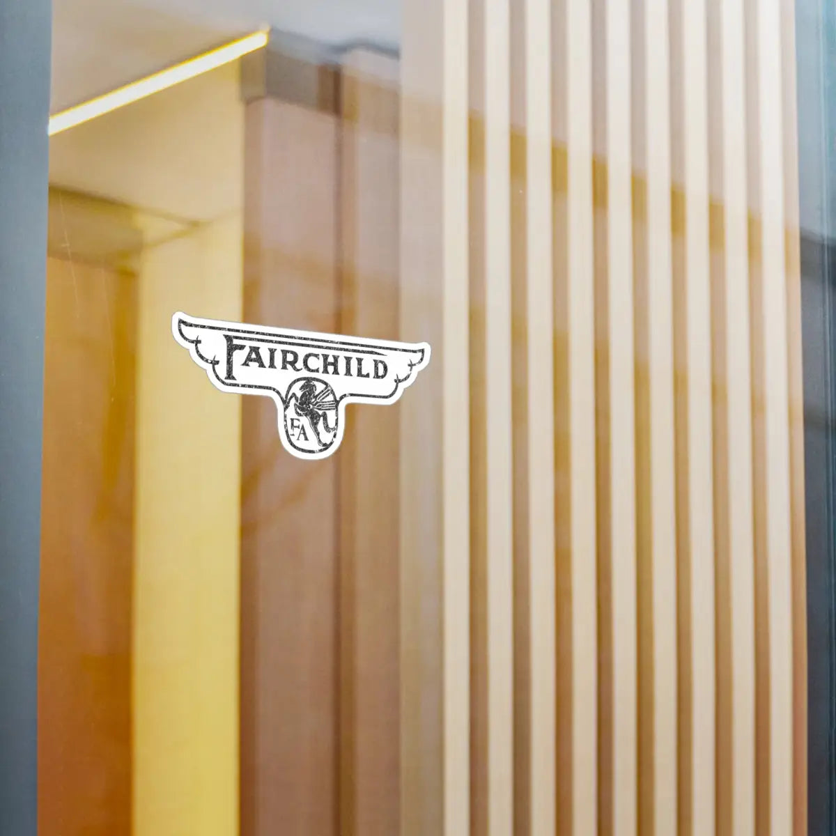 Vintage Fairchild Kiss-Cut Vinyl Decals for Home & Office Decor - Paper products - Gifts pilots - Aviation apparel