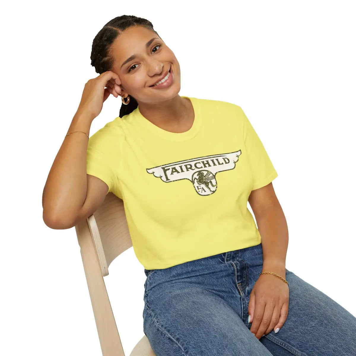 Vintage Fairchild - T-Shirt - Pilot gifts - WWII warbird t-shirt