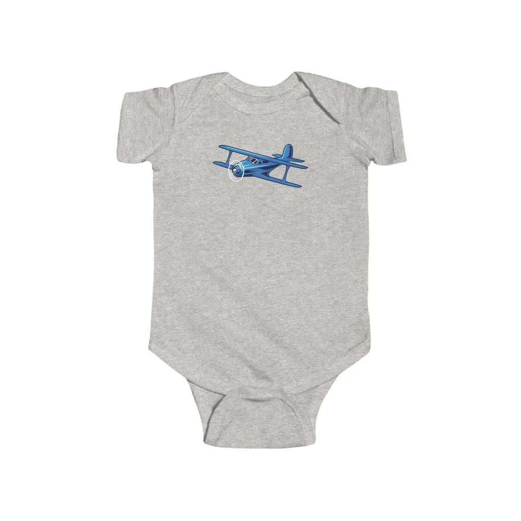 Vintage Staggerwing Infant Bodysuit - Kids clothes - Pilot gifts - WWII warbird t-shirt