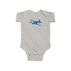 Vintage Staggerwing Infant Bodysuit - Kids clothes - Pilot gifts - WWII warbird t-shirt