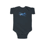 Vintage Staggerwing Infant Bodysuit - Kids clothes - Pilot gifts - WWII warbird t-shirt
