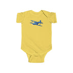 Vintage Staggerwing Infant Bodysuit - Kids clothes - Pilot gifts - WWII warbird t-shirt