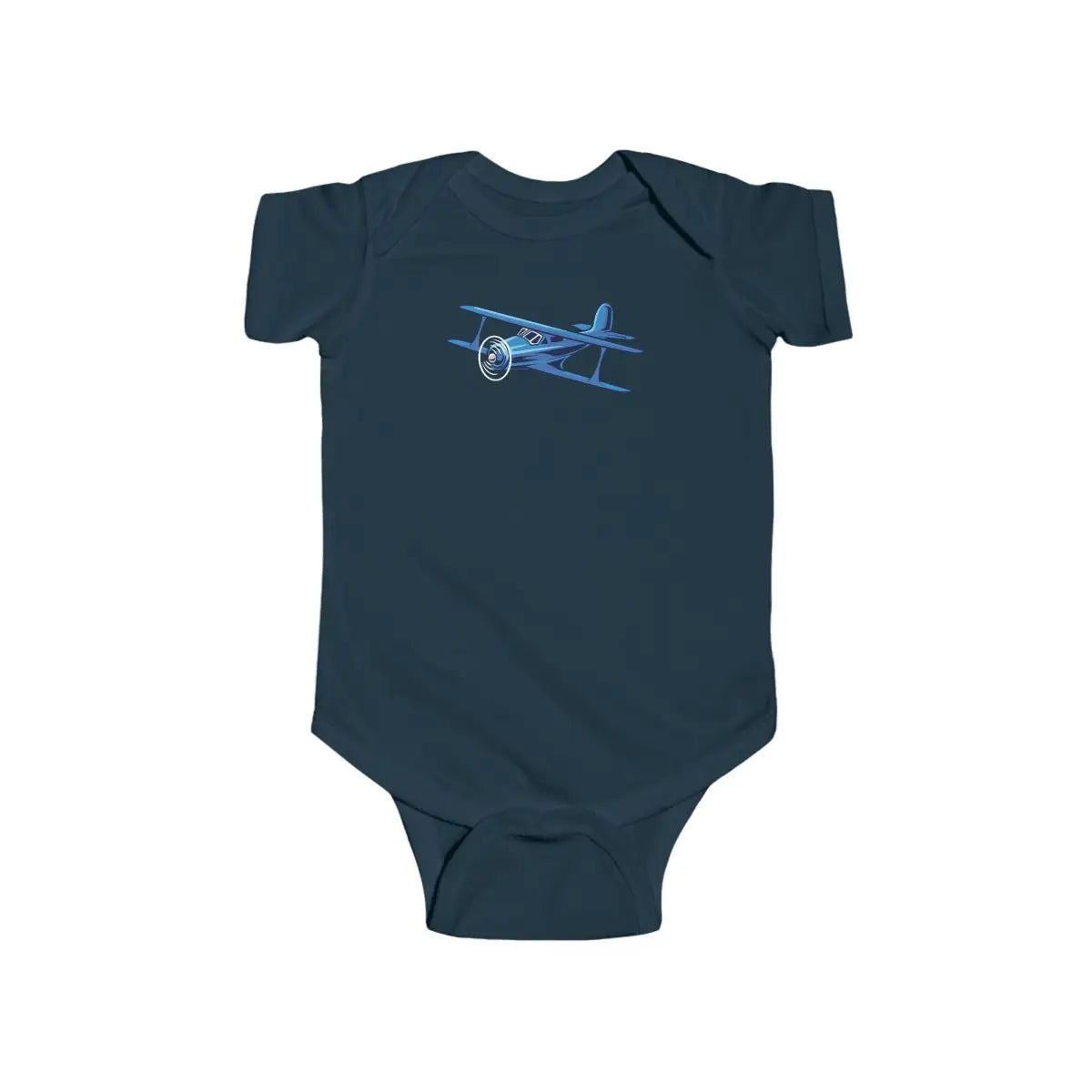 Vintage Staggerwing Infant Bodysuit - Kids clothes - Pilot gifts - WWII warbird t-shirt