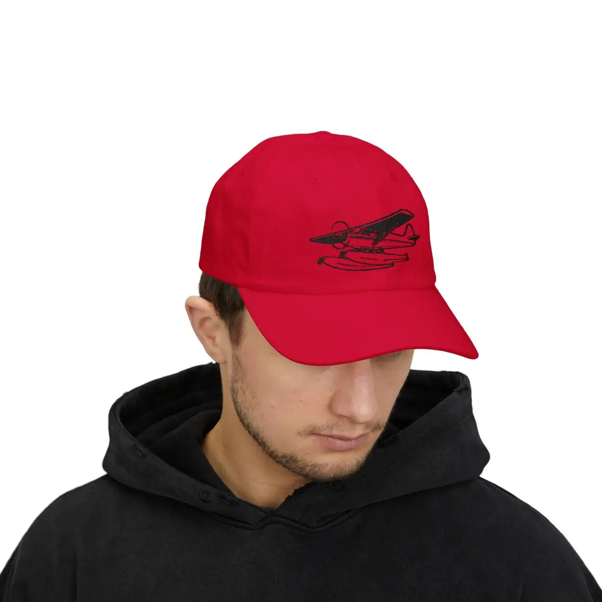 Vintage STOL Bird on Floats - Hats - Pilot gifts - WWII warbird t-shirt