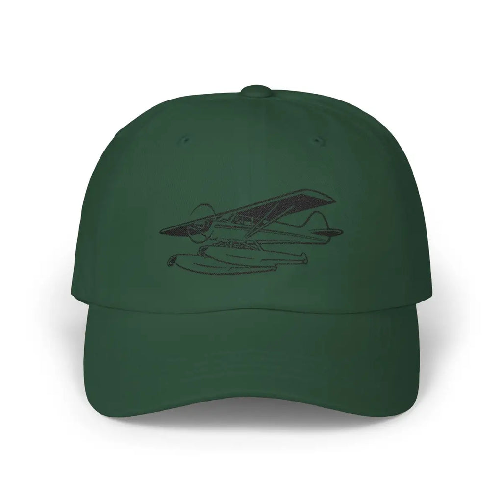 Vintage STOL Bird on Floats - Hats - Pilot gifts - WWII warbird t-shirt