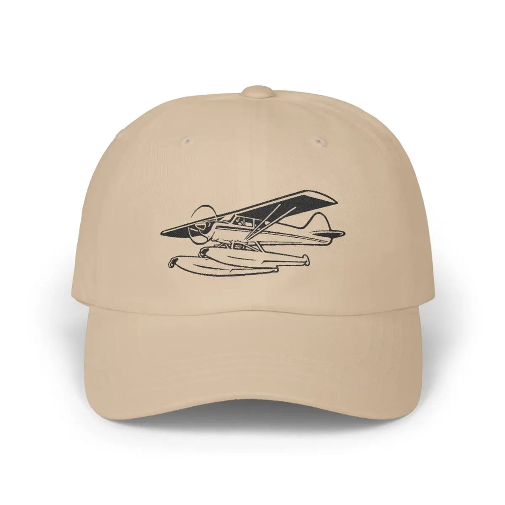 Vintage STOL Bird on Floats - Hats - Pilot gifts - WWII warbird t-shirt