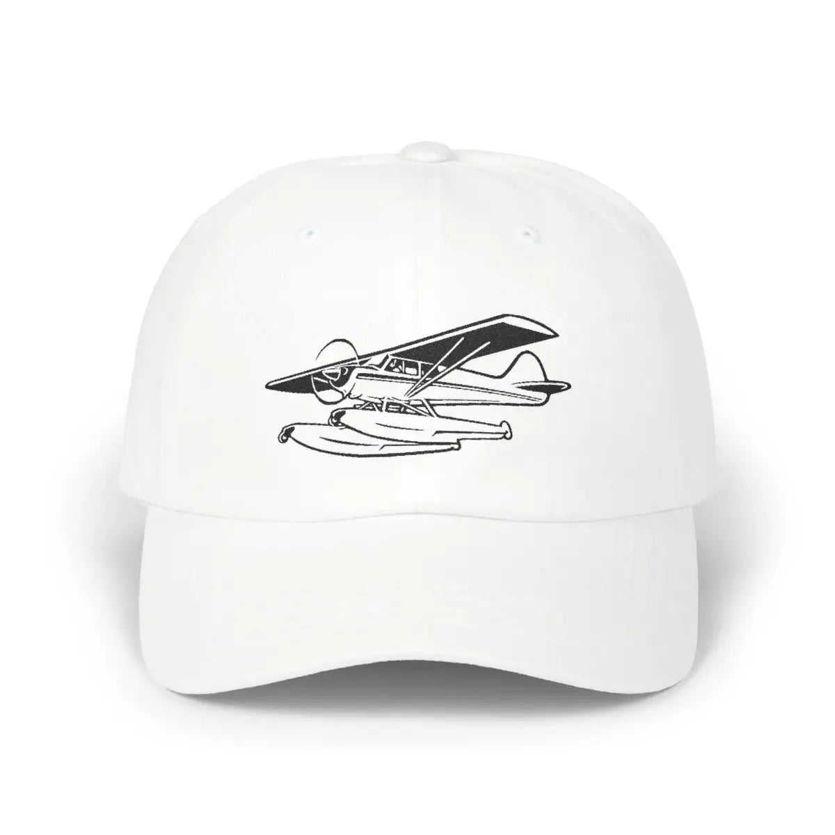 Vintage STOL Bird on Floats - Hats - Gifts for pilots - Aviation apparel