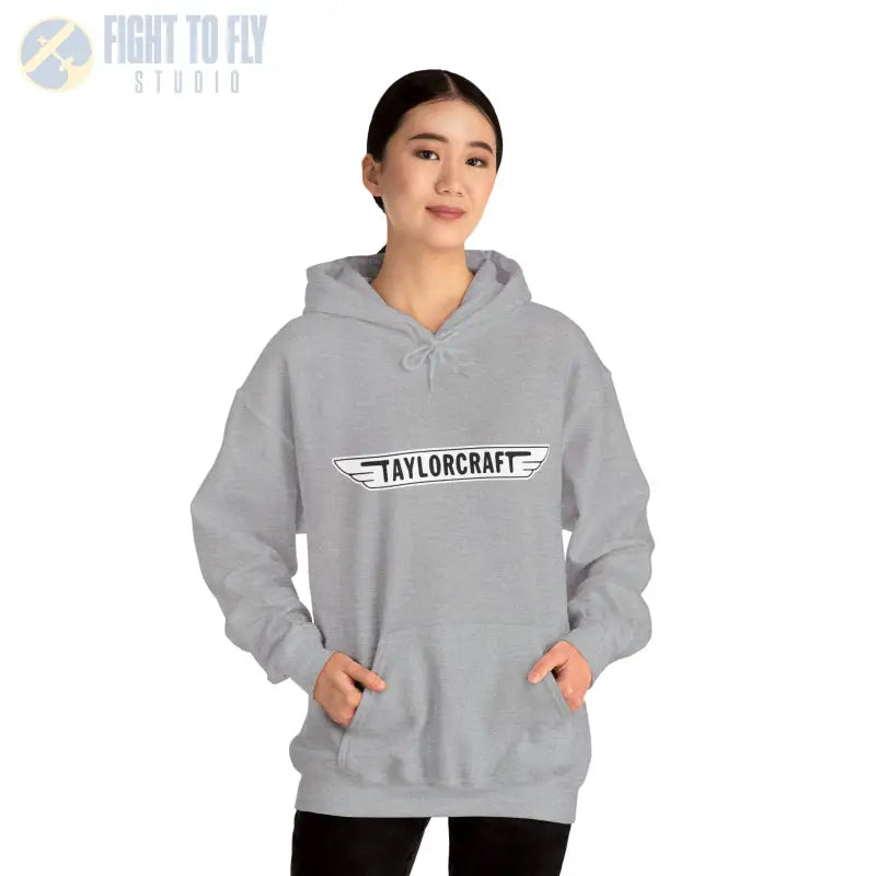 Vintage Taylorcraft Unisex Heavy Blend™ Hooded Sweatshirt - Perfect for Everyday Comfort - Hoodie - Gifts pilots