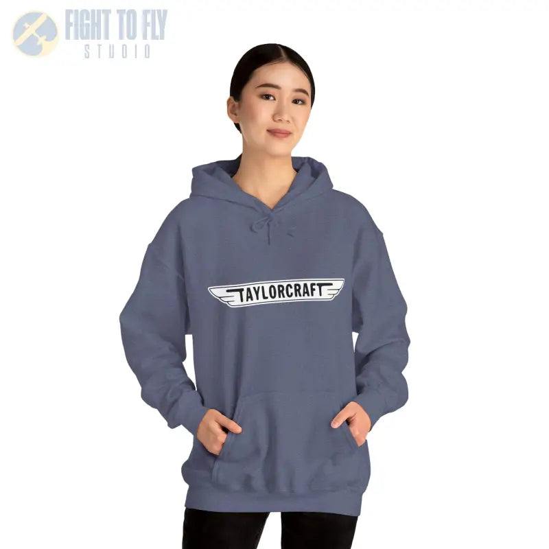 Vintage Taylorcraft Unisex Heavy Blend™ Hooded Sweatshirt - Perfect for Everyday Comfort - Hoodie - Gifts pilots