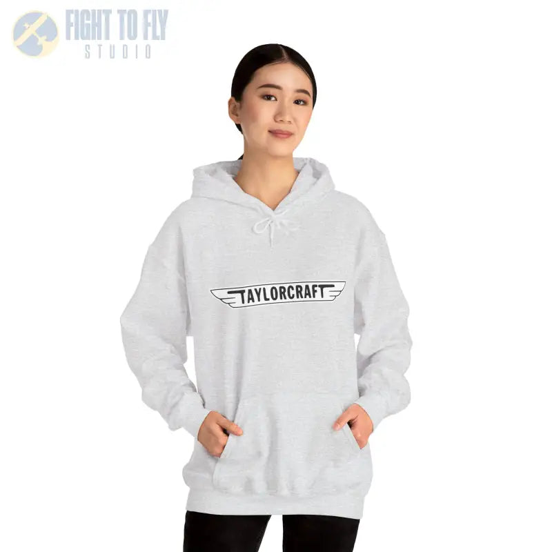 Vintage Taylorcraft Unisex Heavy Blend™ Hooded Sweatshirt - Perfect for Everyday Comfort - Hoodie - Gifts pilots