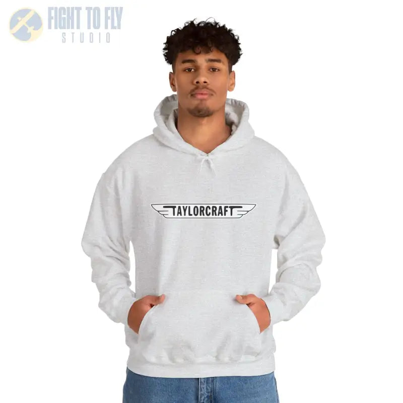 Vintage Taylorcraft Unisex Heavy Blend™ Hooded Sweatshirt - Perfect for Everyday Comfort - Hoodie - Gifts pilots