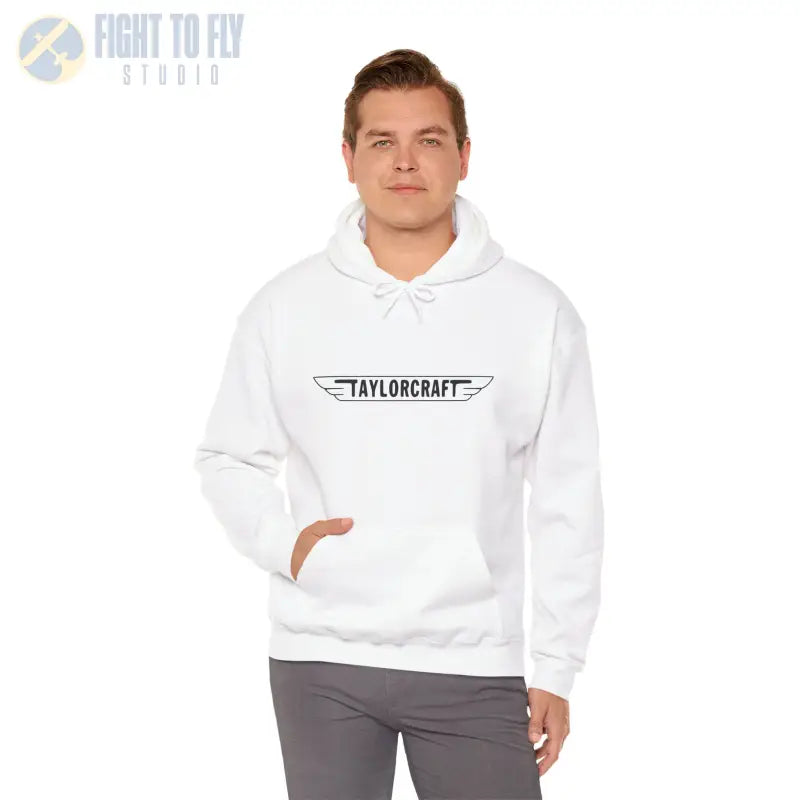 Vintage Taylorcraft Unisex Heavy Blend™ Hooded Sweatshirt - Perfect for Everyday Comfort - Hoodie - Gifts pilots