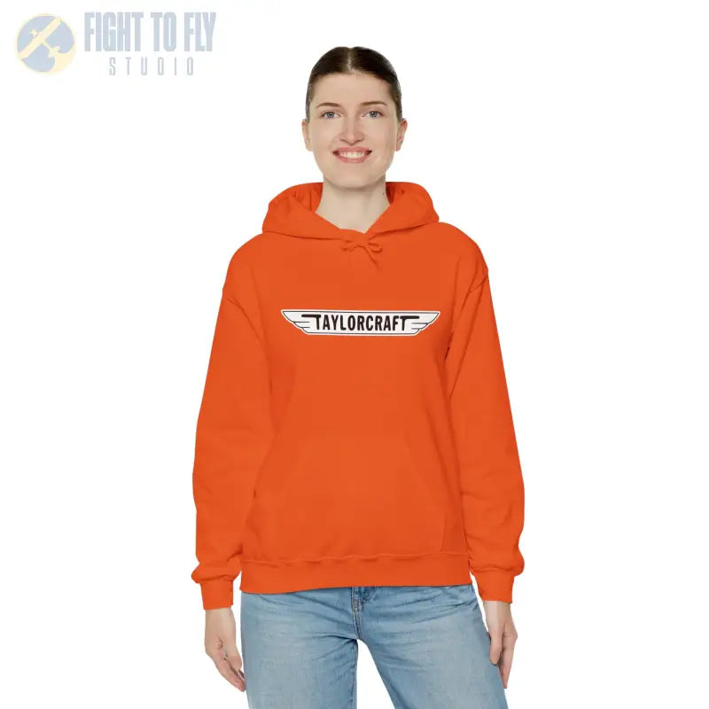 Vintage Taylorcraft Unisex Heavy Blend™ Hooded Sweatshirt - Perfect for Everyday Comfort - Hoodie - Gifts pilots