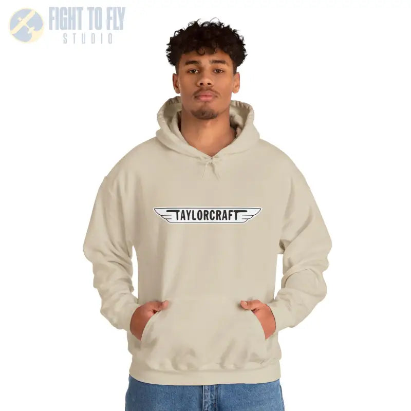 Vintage Taylorcraft Unisex Heavy Blend™ Hooded Sweatshirt - Perfect for Everyday Comfort - Hoodie - Gifts pilots