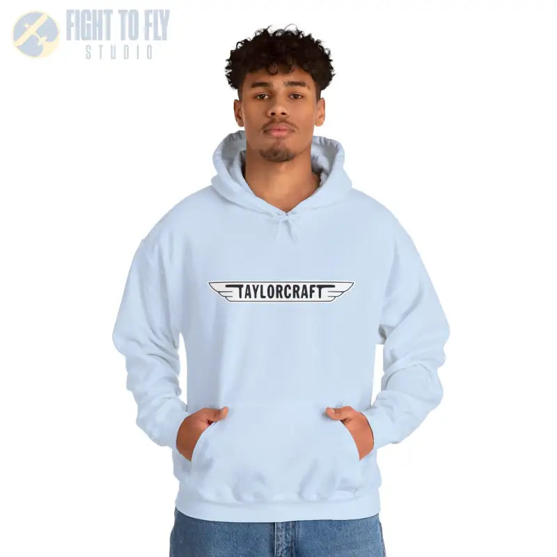 Vintage Taylorcraft Unisex Heavy Blend™ Hooded Sweatshirt - Perfect for Everyday Comfort - Hoodie - Gifts pilots