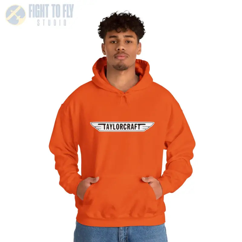 Vintage Taylorcraft Unisex Heavy Blend™ Hooded Sweatshirt - Perfect for Everyday Comfort - Hoodie - Gifts pilots