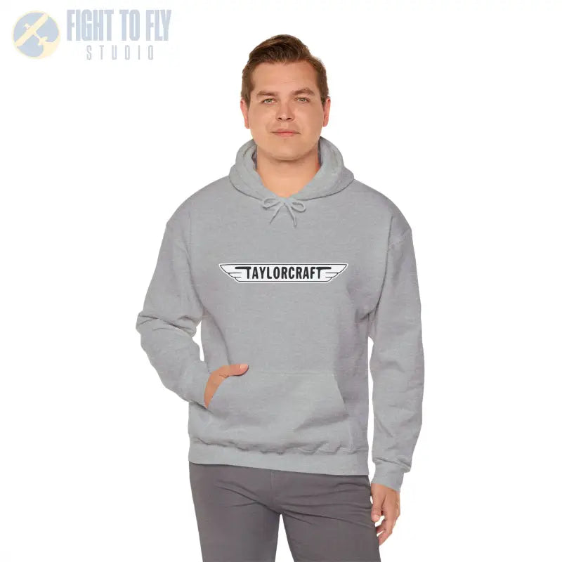 Vintage Taylorcraft Unisex Heavy Blend™ Hooded Sweatshirt - Perfect for Everyday Comfort - Hoodie - Gifts pilots