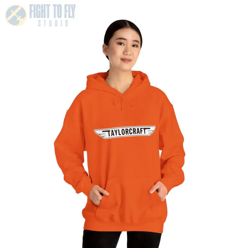 Vintage Taylorcraft Unisex Heavy Blend™ Hooded Sweatshirt - Perfect for Everyday Comfort - Hoodie - Gifts pilots
