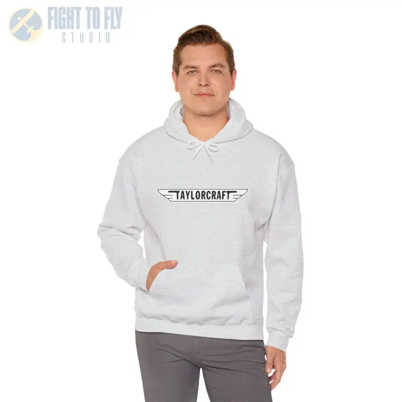 Vintage Taylorcraft Unisex Heavy Blend™ Hooded Sweatshirt - Perfect for Everyday Comfort - Hoodie - Gifts pilots