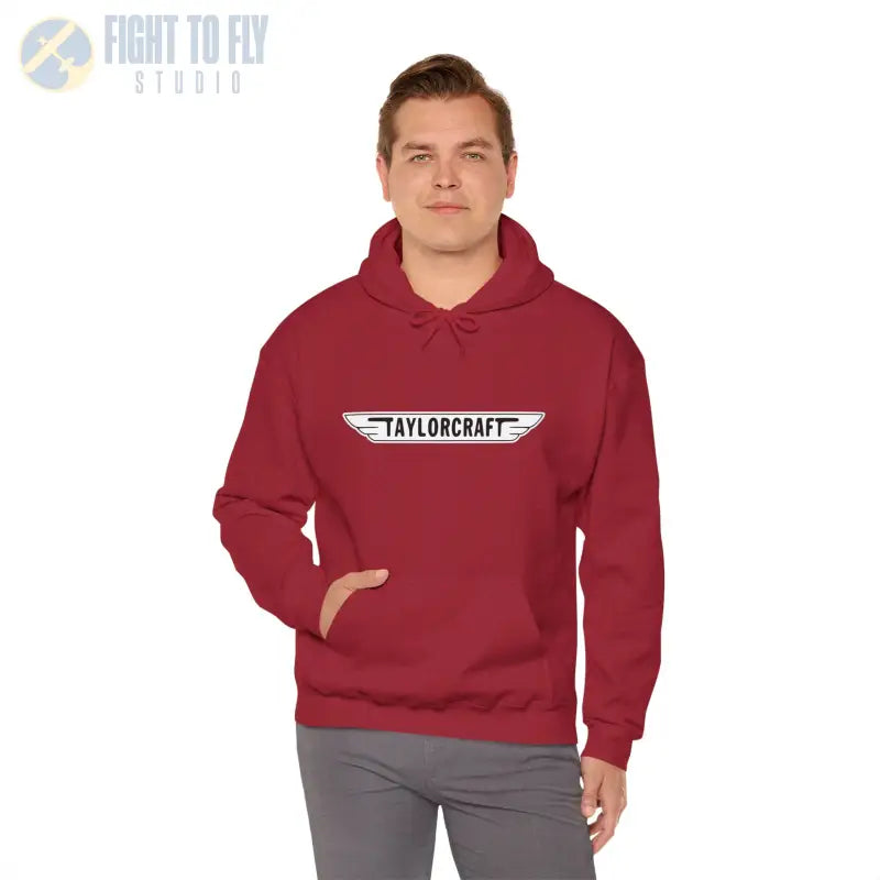 Vintage Taylorcraft Unisex Heavy Blend™ Hooded Sweatshirt - Perfect for Everyday Comfort - Hoodie - Gifts pilots
