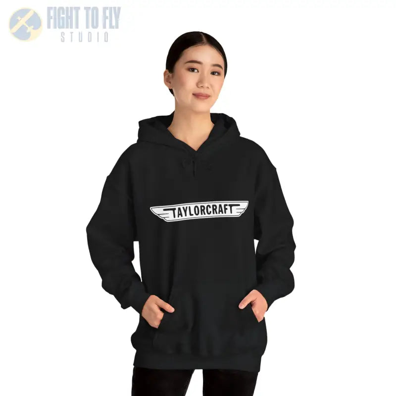 Vintage Taylorcraft Unisex Heavy Blend™ Hooded Sweatshirt - Perfect for Everyday Comfort - Hoodie - Gifts pilots