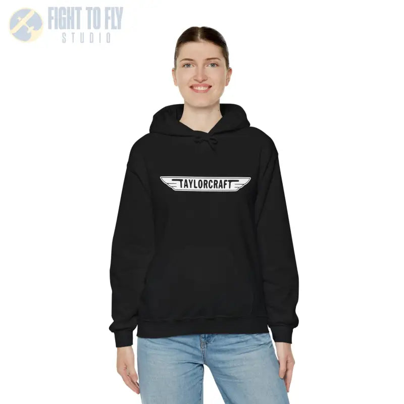 Vintage Taylorcraft Unisex Heavy Blend™ Hooded Sweatshirt - Perfect for Everyday Comfort - Hoodie - Gifts pilots