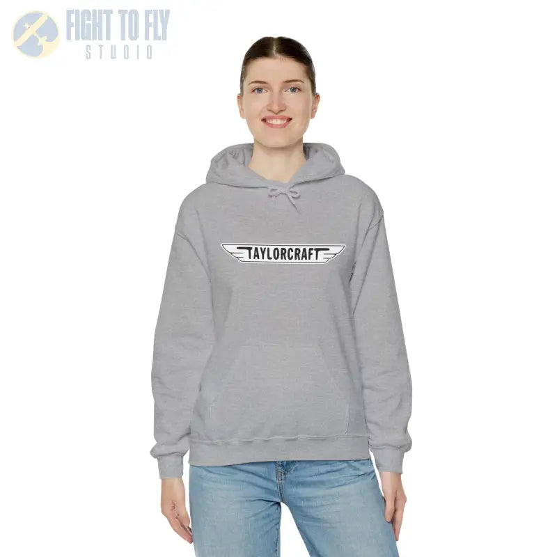 Vintage Taylorcraft Unisex Heavy Blend™ Hooded Sweatshirt - Perfect for Everyday Comfort - Hoodie - Gifts pilots