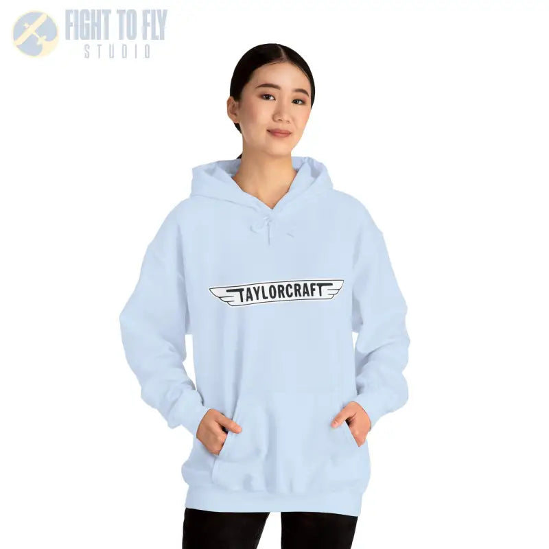 Vintage Taylorcraft Unisex Heavy Blend™ Hooded Sweatshirt - Perfect for Everyday Comfort - Hoodie - Gifts pilots
