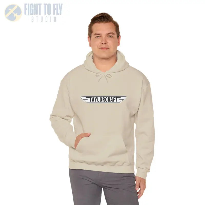 Vintage Taylorcraft Unisex Heavy Blend™ Hooded Sweatshirt - Perfect for Everyday Comfort - Hoodie - Gifts pilots