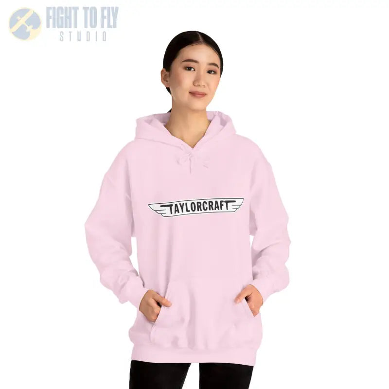 Vintage Taylorcraft Unisex Heavy Blend™ Hooded Sweatshirt - Perfect for Everyday Comfort - Hoodie - Gifts pilots