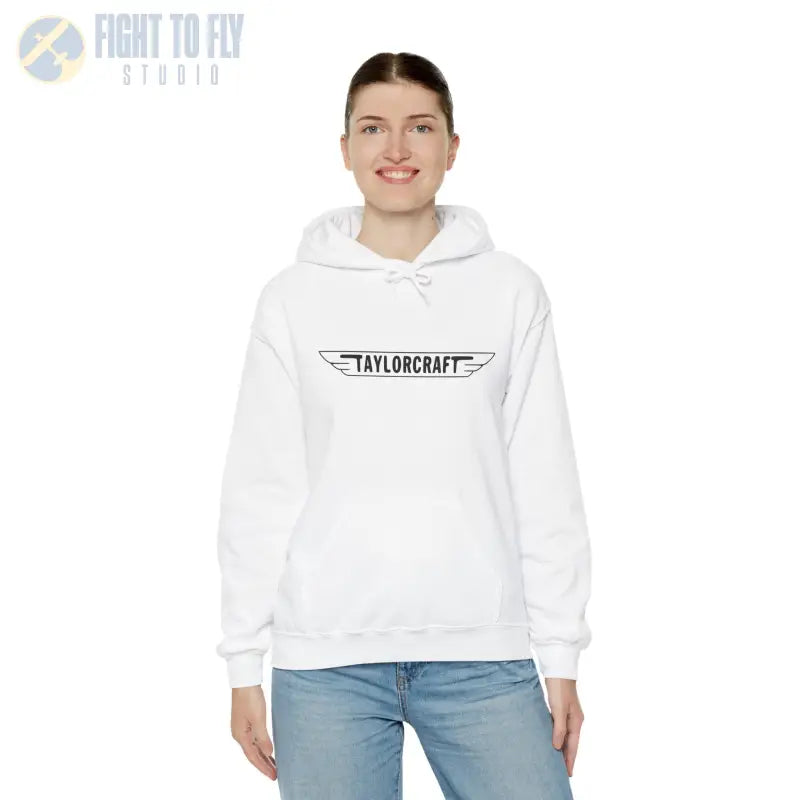 Vintage Taylorcraft Unisex Heavy Blend™ Hooded Sweatshirt - Perfect for Everyday Comfort - Hoodie - Gifts pilots