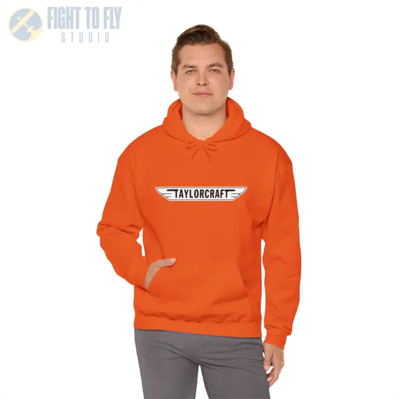Vintage Taylorcraft Unisex Heavy Blend™ Hooded Sweatshirt - Perfect for Everyday Comfort - Hoodie - Gifts pilots