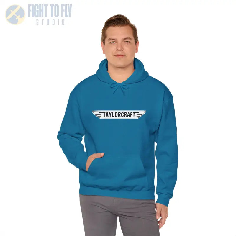 Vintage Taylorcraft Unisex Heavy Blend™ Hooded Sweatshirt - Perfect for Everyday Comfort - Hoodie - Gifts pilots