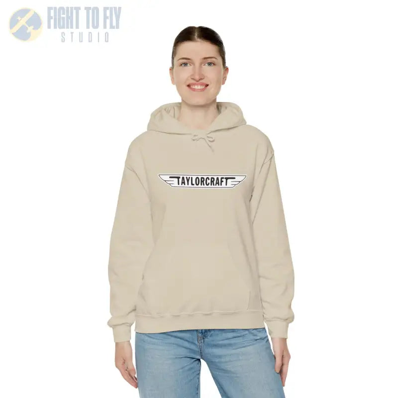 Vintage Taylorcraft Unisex Heavy Blend™ Hooded Sweatshirt - Perfect for Everyday Comfort - Hoodie - Gifts pilots