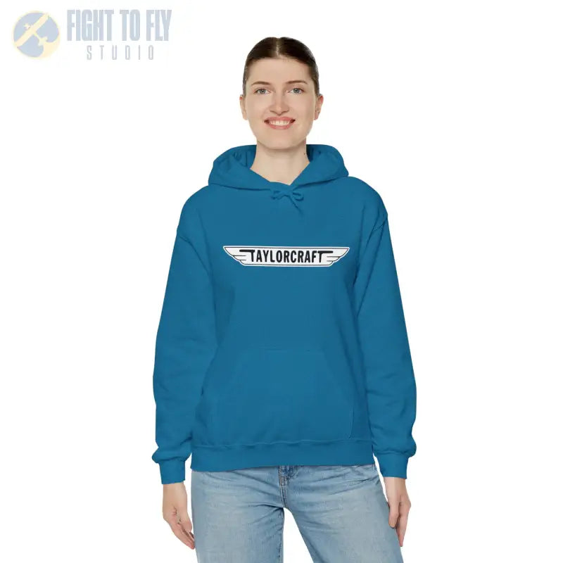 Vintage Taylorcraft Unisex Heavy Blend™ Hooded Sweatshirt - Perfect for Everyday Comfort - Hoodie - Gifts pilots