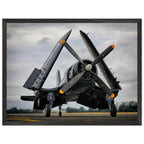 Vought F4U-7 Corsair – Folded Wings at Arlington Airport - Print Material - Pilot gifts - WWII warbird t-shirt