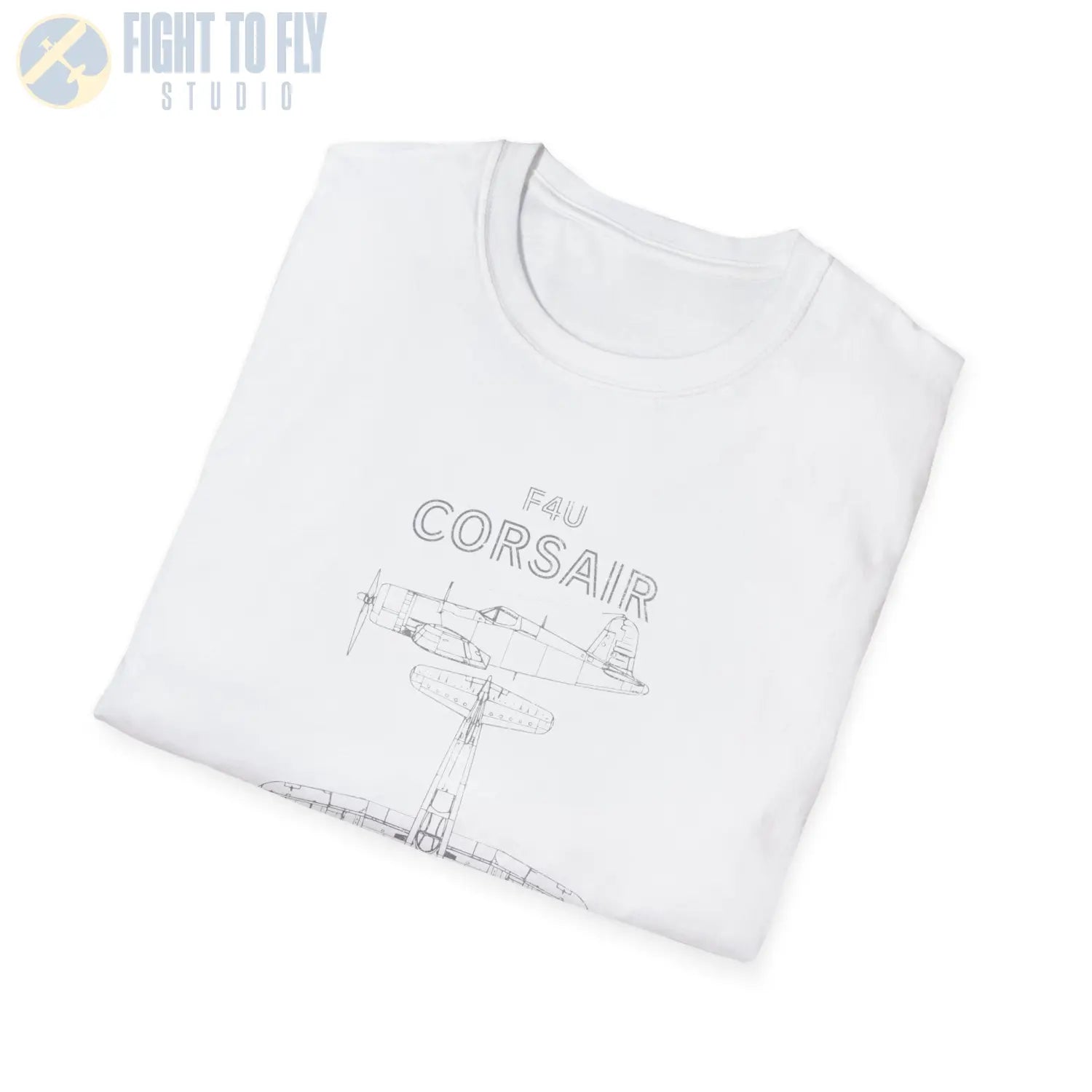 Vought F4U Corsair — T-shirt - T-Shirt - Pilot gifts - WWII warbird t-shirt