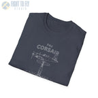 Vought F4U Corsair — T-shirt - T-Shirt - Pilot gifts - WWII warbird t-shirt
