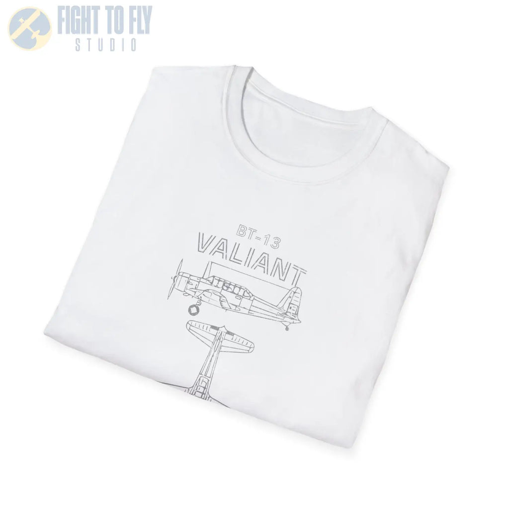 Vultee BT-13 Valiant — T-shirt - T-Shirt - Pilot gifts - WWII warbird t-shirt