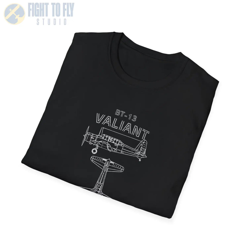 Vultee BT-13 Valiant — T-shirt - T-Shirt - Pilot gifts - WWII warbird t-shirt