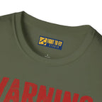 Warning Airplane Enthusiast - T-Shirt - Pilot gifts - WWII warbird t-shirt