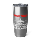 Warning: I May Spontaneously Talk About Airplanes - Mug - Pilot gifts - WWII warbird t-shirt