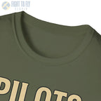 We’re Not Better Than You Just Way Cooler - Modern Female Pilot T-Shirt - gifts - WWII warbird t-shirt
